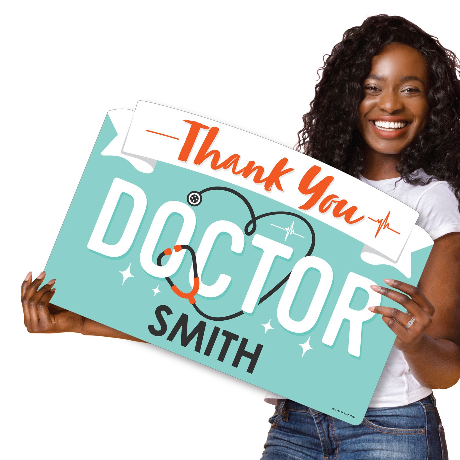 Thank You Doctors Doctor Appreciation Week Yard Sign Lawn Etsy
