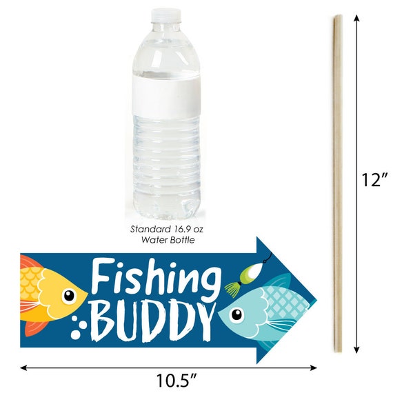 Buy Funny Lets Go Fishing Fish Themed Birthday Party or Baby
