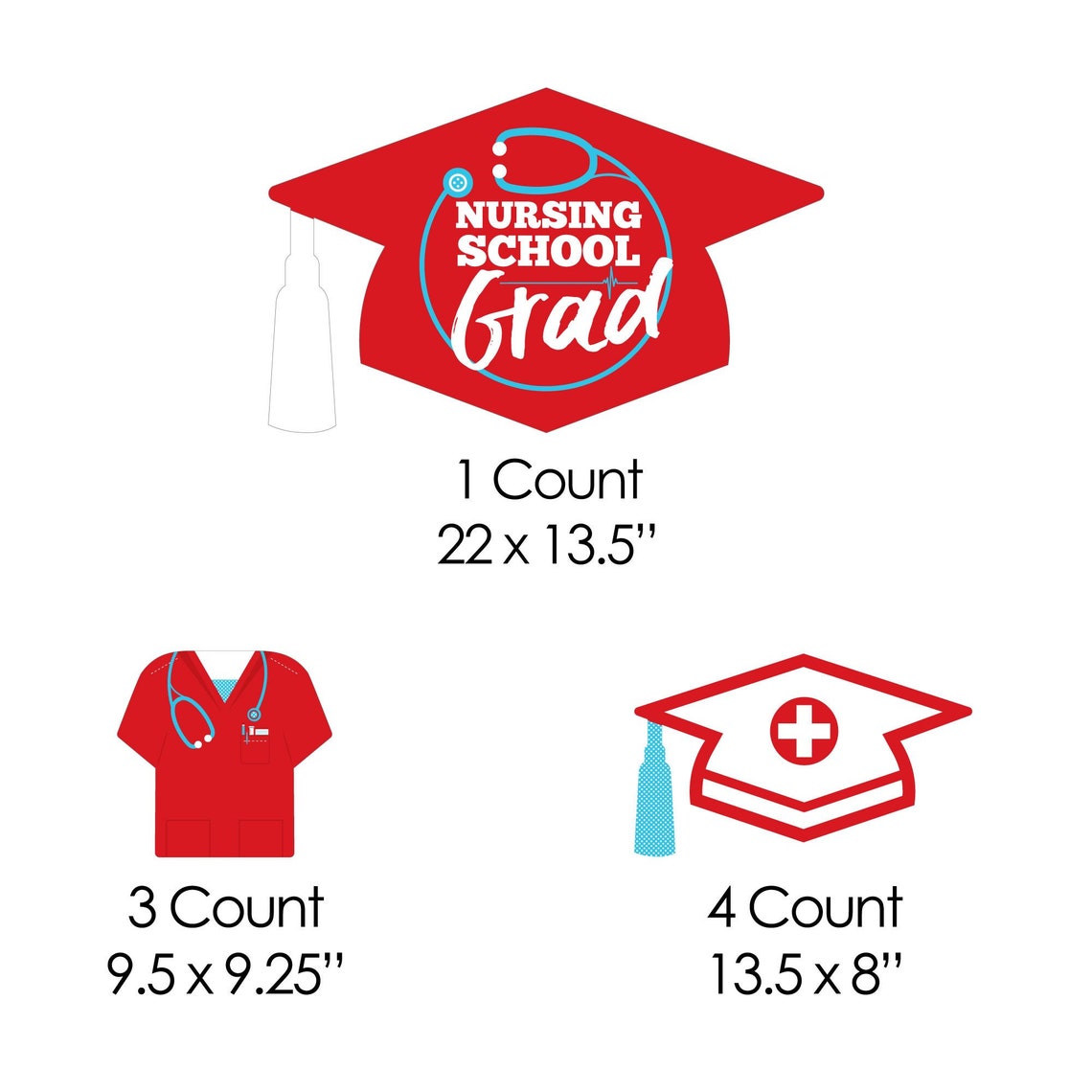 Nurse Graduation Yard Sign and Outdoor Lawn Decorations Etsy