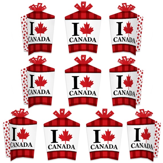 Canada Day Table Decorations Canadian Party Fold and Flare Centerpieces 10 Count by Big