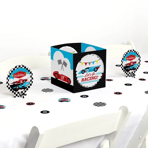 Race Car Baby Shower Etsy