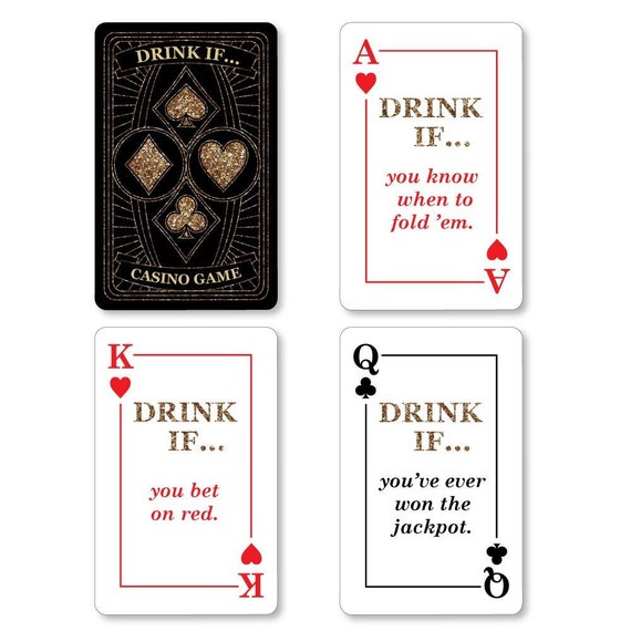 Las Vegas Drink If Casino Party Game Jackpot Party Drinking Game