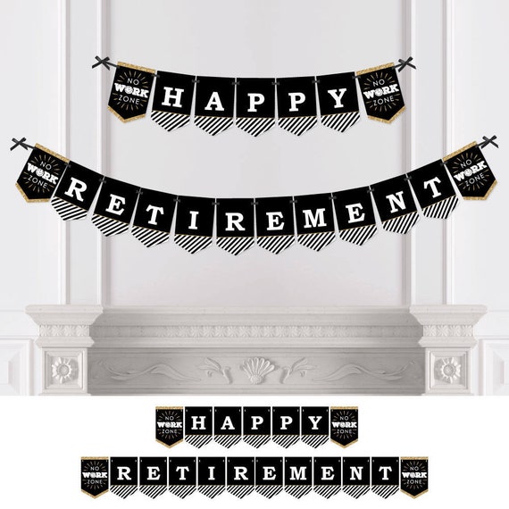  Big Dot of Happiness Roaring 20's - 1920s Art Deco Jazz  Birthday Party Bunting Banner - Birthday Party Decorations - Happy Birthday  : Toys & Games