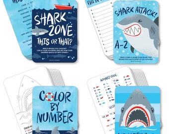 Walk the Plank Game, Instructions and Digital Download, Party Game, Pirate  Game, Shark Game, Sharks, Printable Shark, Party Package 