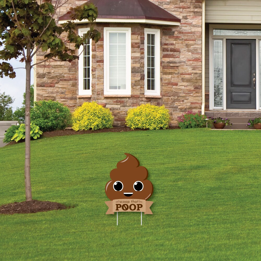 Scoop That Poop Outdoor Lawn Sign No Dog Poop Sign Yard Etsy Australia