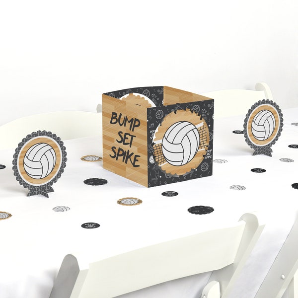 Volleyball Table Decorations Etsy