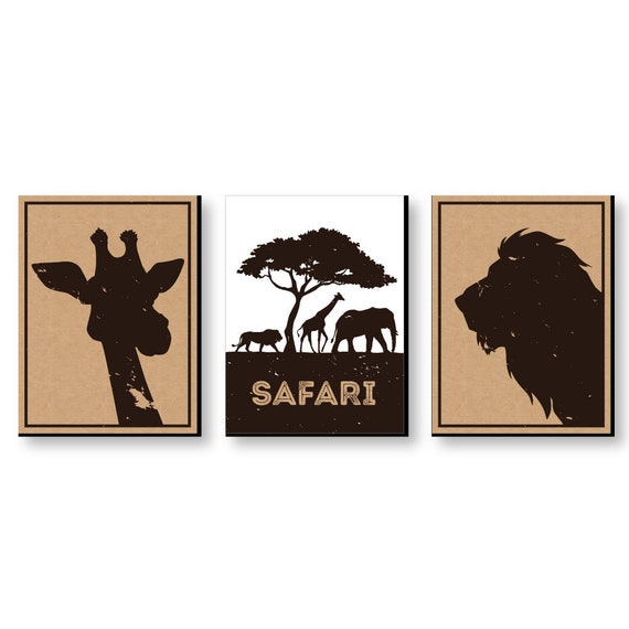 Wild Safari Kids Room Nursery Home Decor 7 5 X 10 Kids