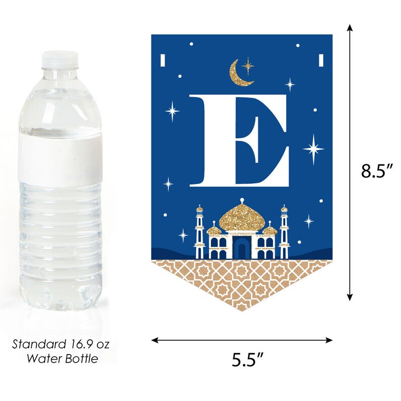 Eid Mubarak Bunting Banner Happy Eid Party Decorations Ramadan EID MUBARAK