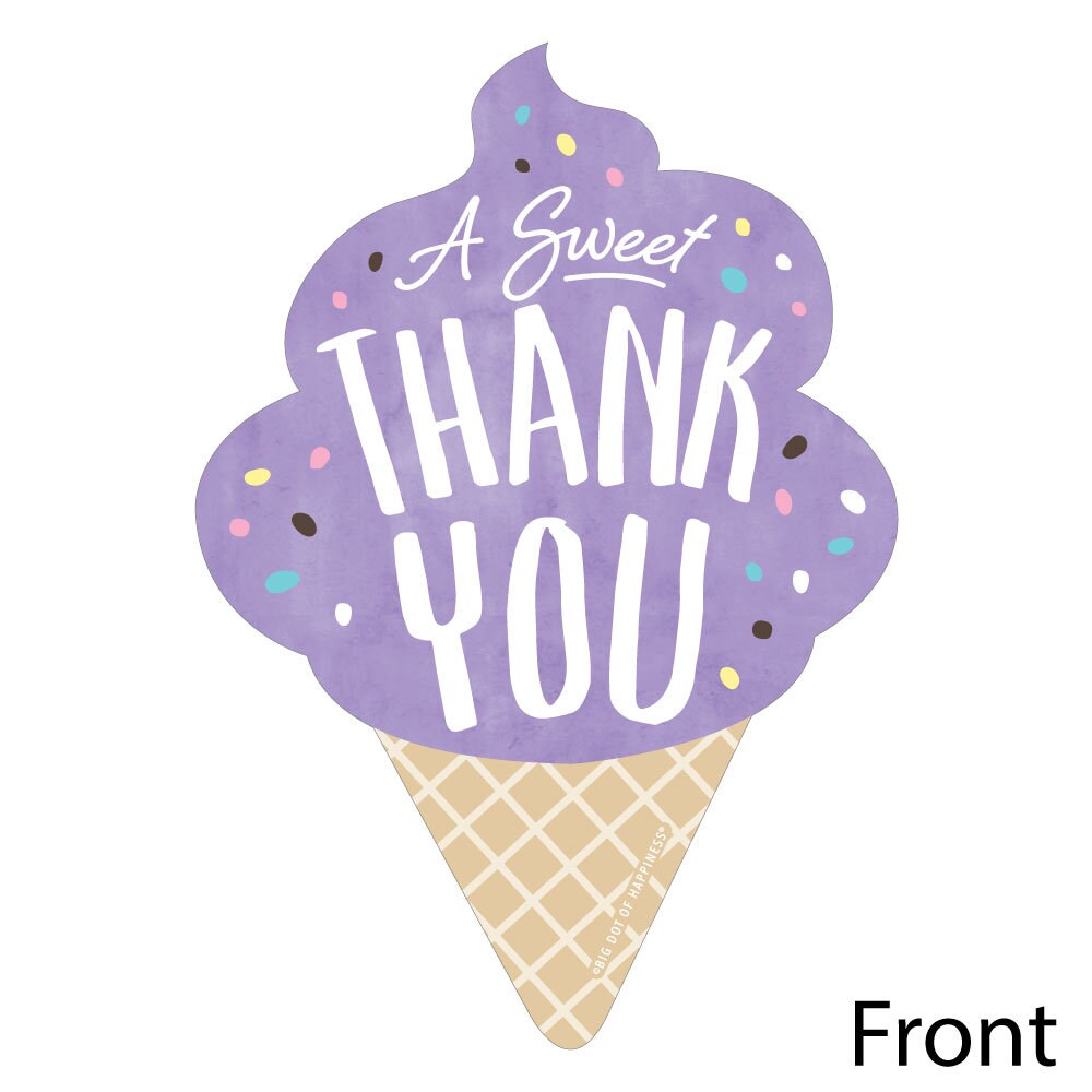 Wee Blue Coo Grußkarte – Ice Cream Cone Design, 17,5 X 12,5 Cm, Blanko Innen