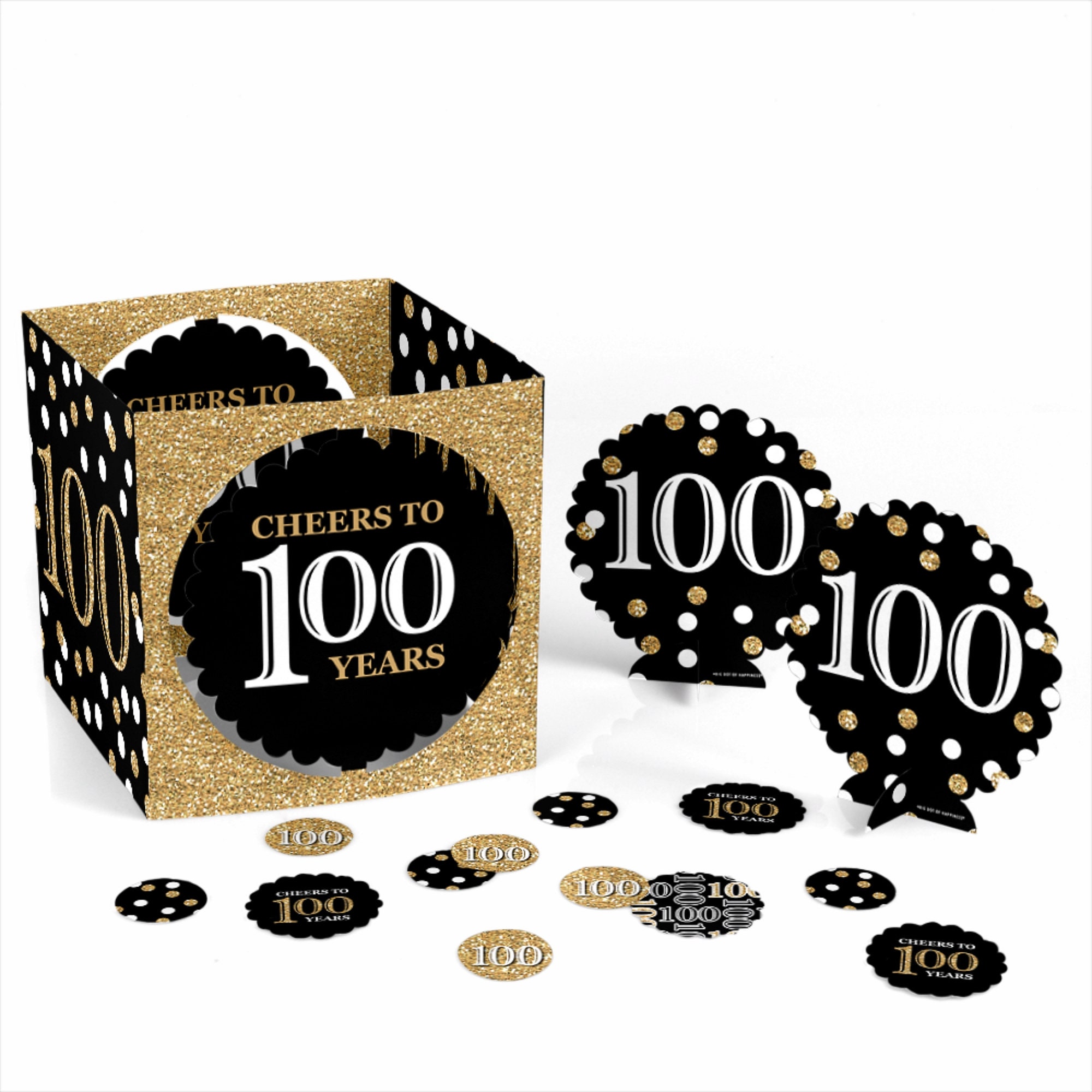 100th Birthday Party Centerpiece Table Decoration Kit | Etsy