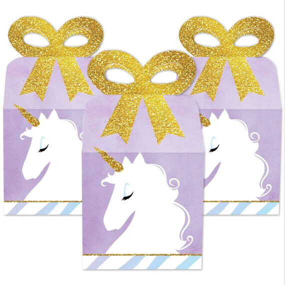 Big Dot of Happiness Rainbow Unicorn - Decorations DIY Magical Unicorn Baby  Shower or Birthday Party Essentials - Set of 20
