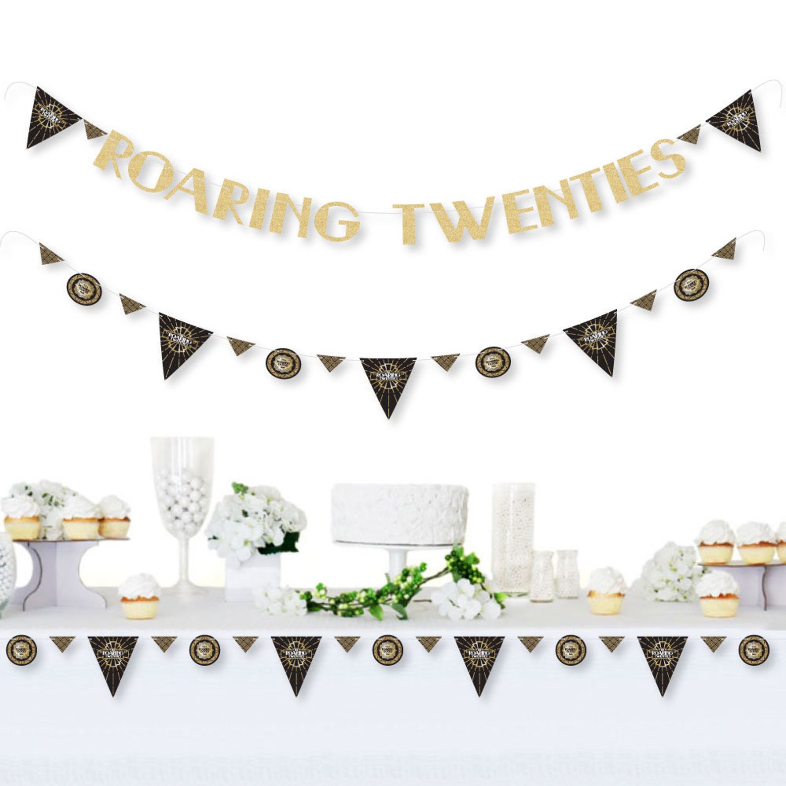 Roaring 20's 1920's Party Letter Banner Decoration - Etsy