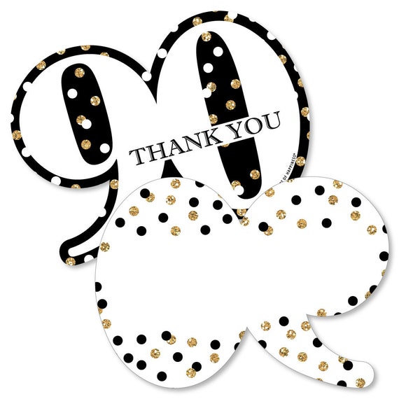 Baby Shower or Birthday Party Thank You Note Cards with Envelopes Royal Prince Charming Set of 12 Shaped Thank You Cards