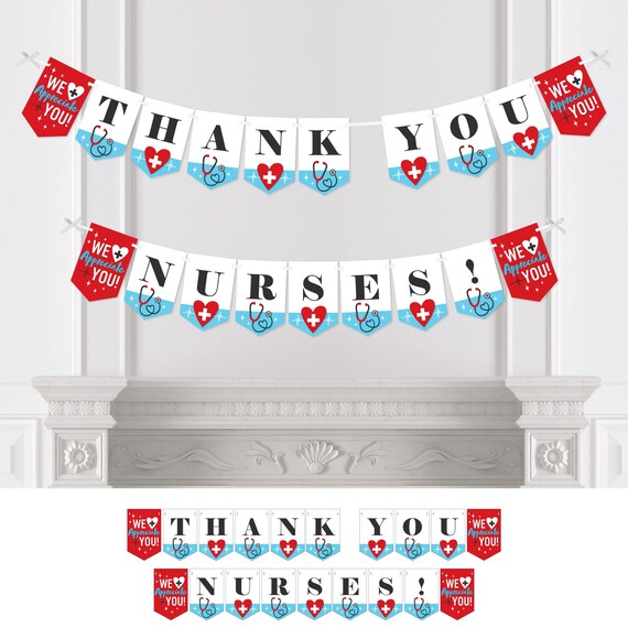 Buy Happy Nurses Week Banner Thank You Nurses Party Decorations - Nurse AEE