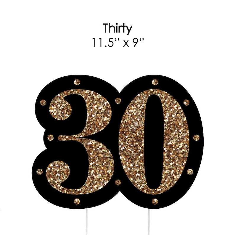 Outdoor Birthday Party Yard Decorations Lawn Decorations Chic 30th 10 Piece Set 30th Birthday Birthday Party Lawn Ornaments
