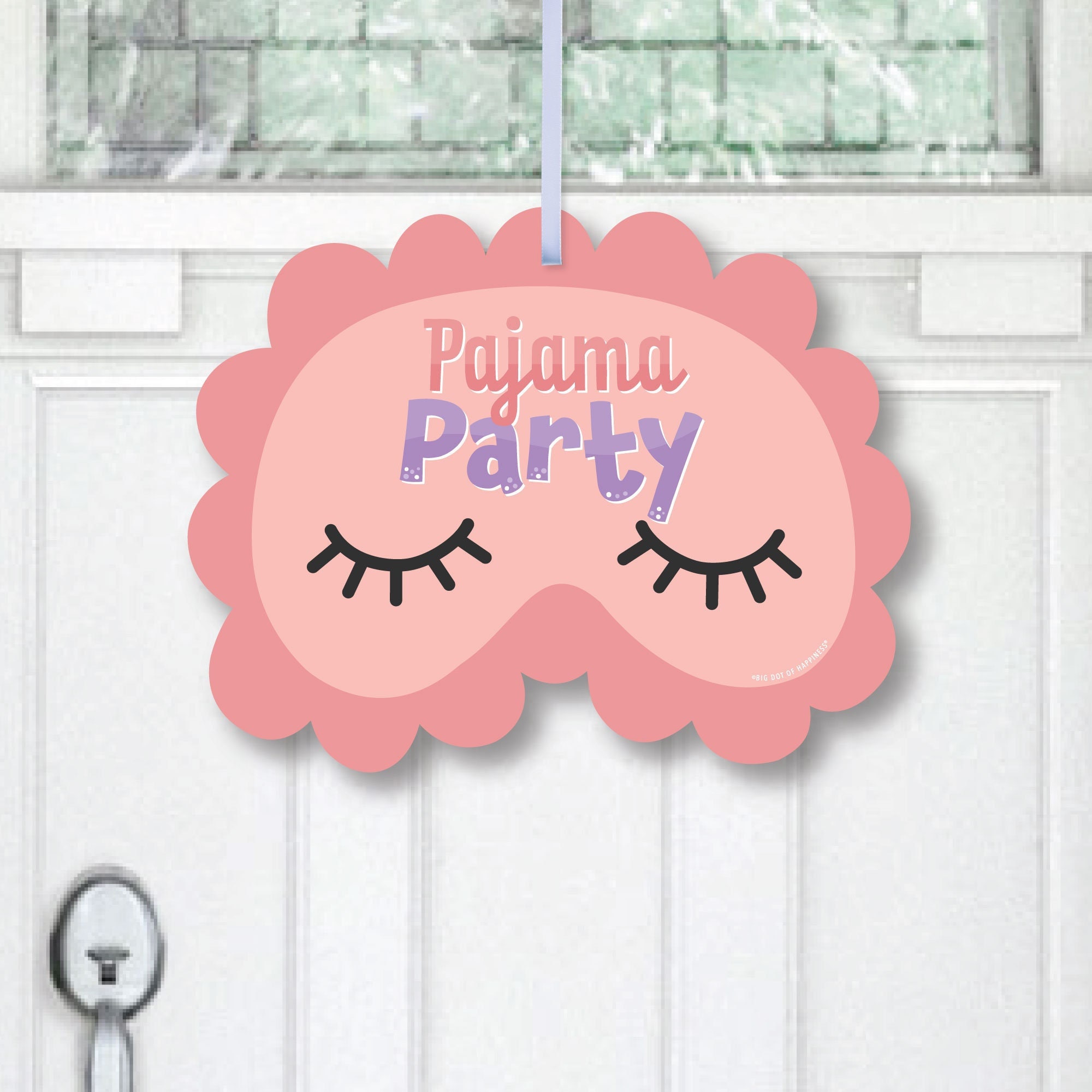 Pajama Party Balloons Banner Rose Gold Sleepover Pajama Party Decorations  Slumber Theme Birthday Party Supplies for Girls
