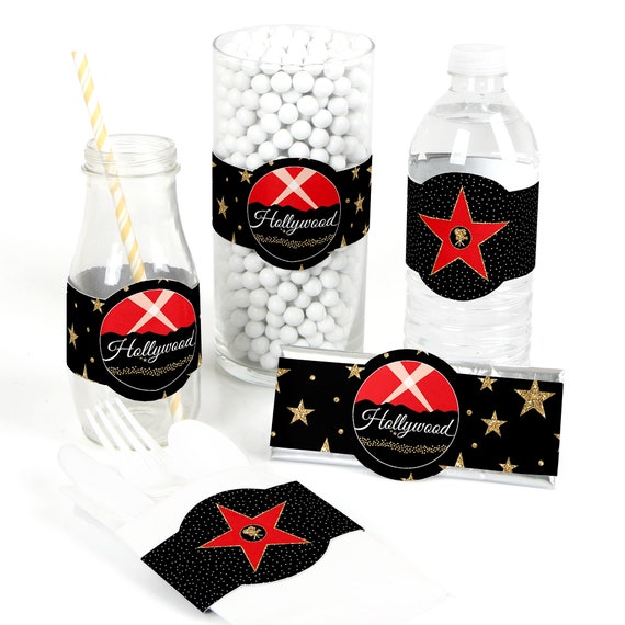 Red Carpet Hollywood Diy Party Supplies Movie Night Party Diy