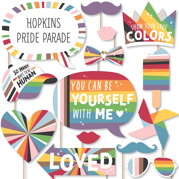 So Many Ways to Be Human Personalized Pride Party Photo Booth