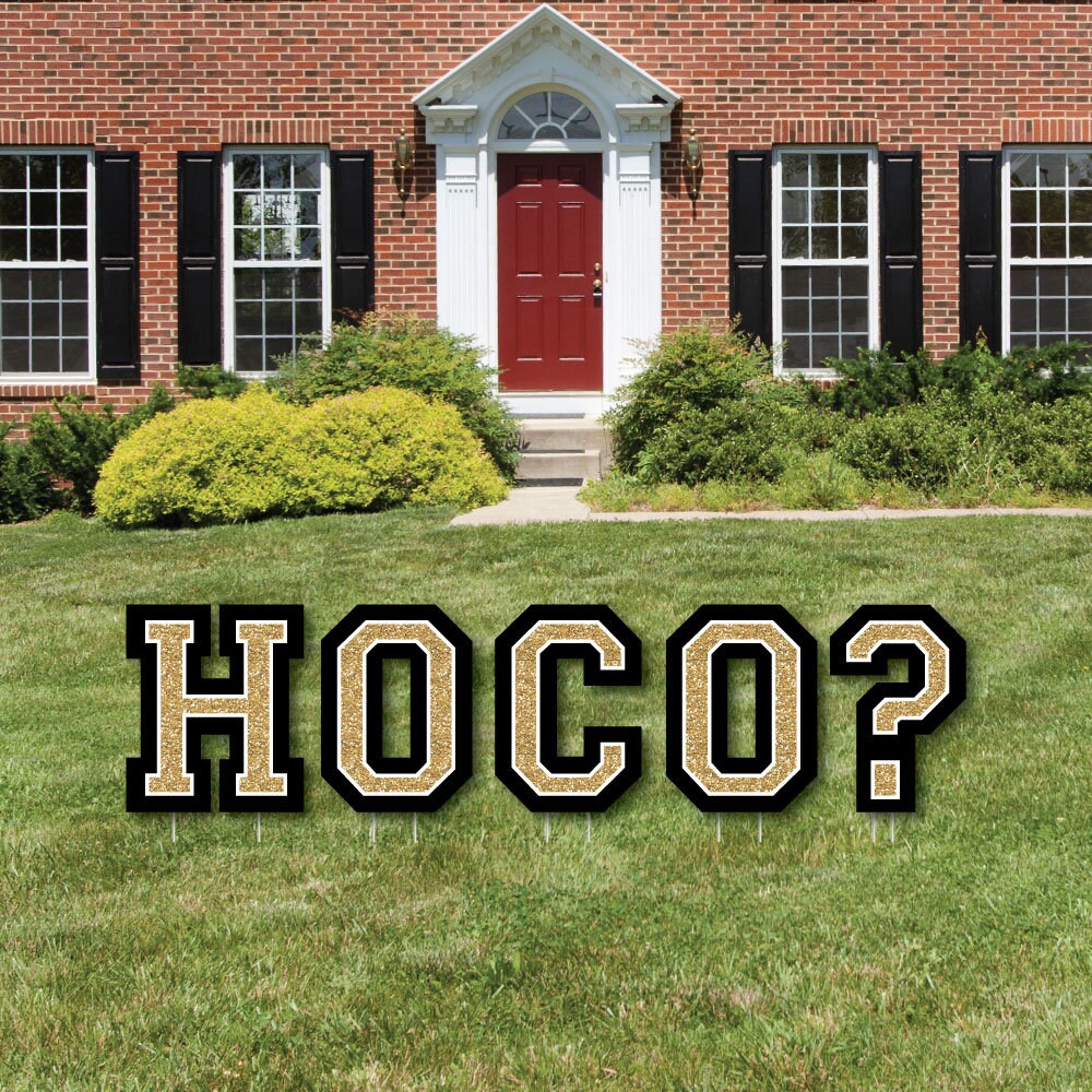 HOCO Dance Proposal Yard Signs HOCO Yard Sign Outdoor Etsy UK