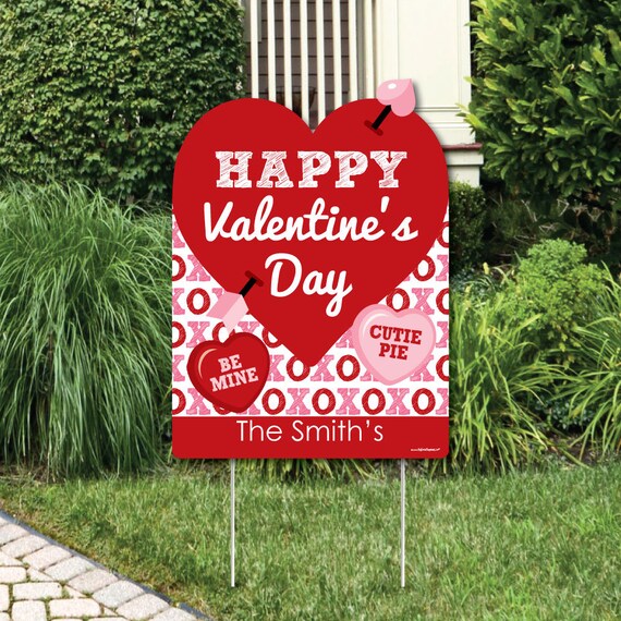 Conversation Hearts Valentine S Day Party Welcome Sign