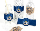 Ramadan - DIY Party Supplies - Eid Mubarak Party DIY Wrapper Favors & Decorations - DIY Happy Eid Party Favors - Set of 15 Il_170x135