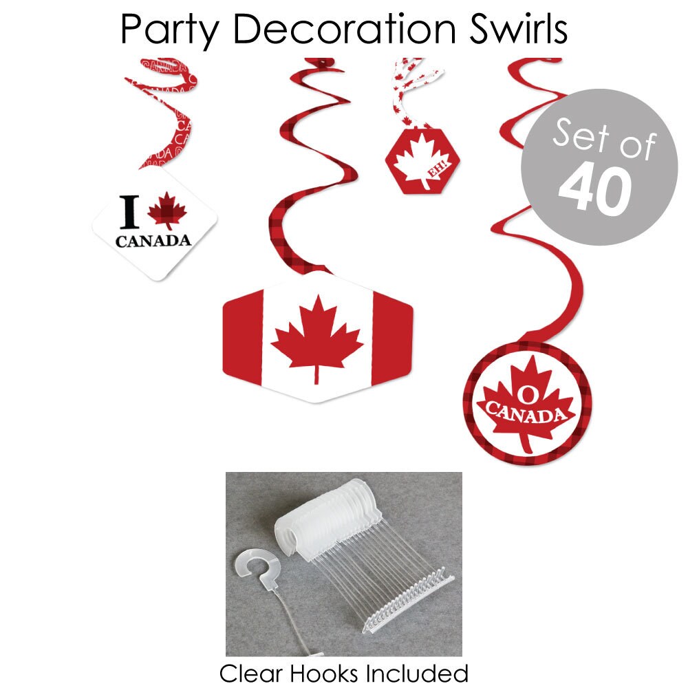 Canada Day Canadian Party Supplies Banner Decoration Kit Etsy