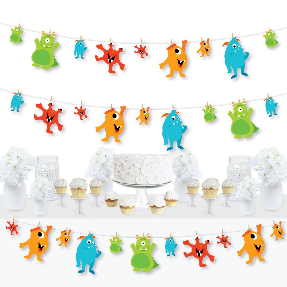 Monster Bash Petite Little Monster Birthday Party Or Baby Shower Table Ru 1lhkj1fa4x その他おもちゃ Centralcampo Com Br