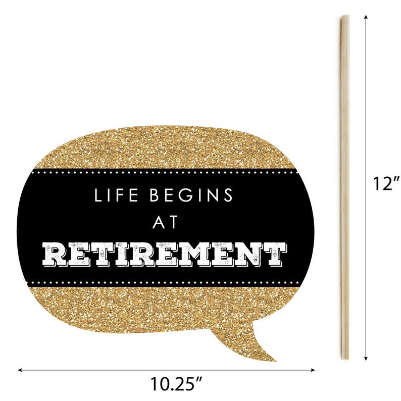Happy Retirement Photo Booth Props Retirement Party Etsy