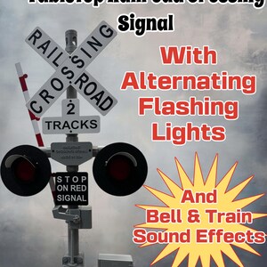 Railroad Crossing Signal with Bell No. 418 - The Marx Train Vault