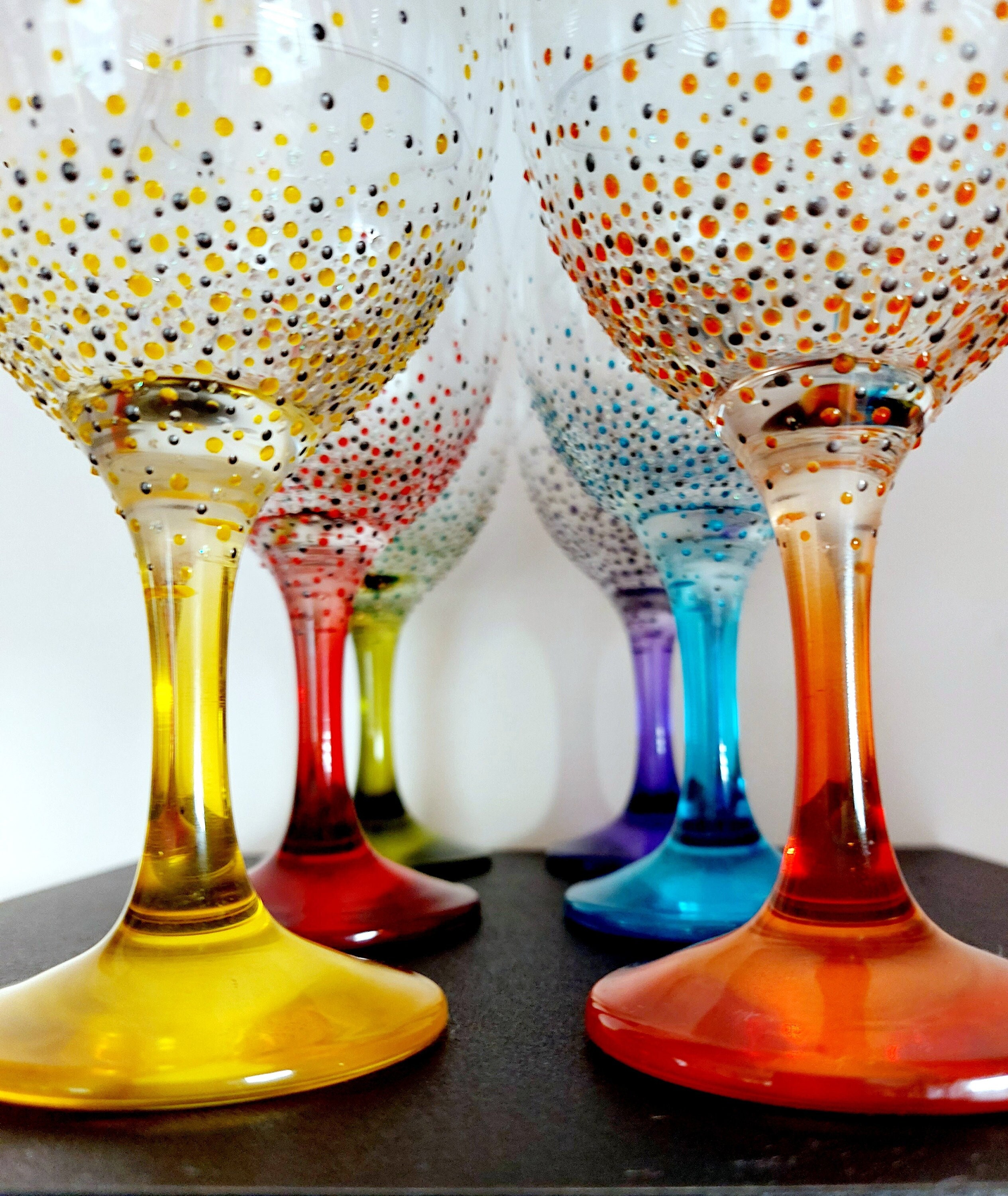 Cute Wine Glass Art Print for Sale by --Iris