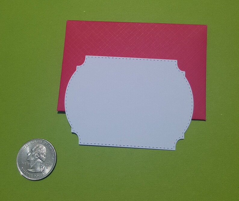 Mini Envelope and Mini Note Card Set gift card envelopes, advice card envelopes, wedding favors, party favors, small envelopes