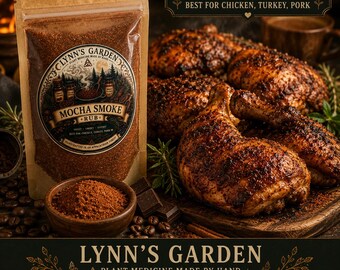 Mocha Smoke Rub | Appalachian Coffee Cocoa Seasoning for Chicken, Pork, Turkey