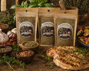 Sweet Italian Meat  and Veggie Rub Seasoning | Herbal Spice Blend | Flavor Foodie Gifts