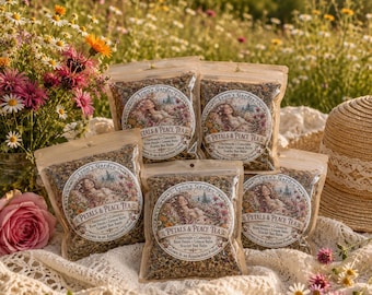 Herbal Tea Blend | Chamomile, Calendula, Rose Petals, Lemon Balm