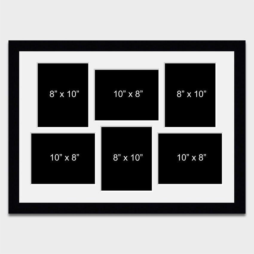 その他 Video frame Large Multi Photo Picture Frame | Holds 6 8