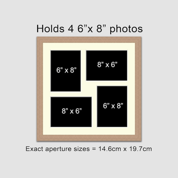 8 x 6 multi photo frame deals