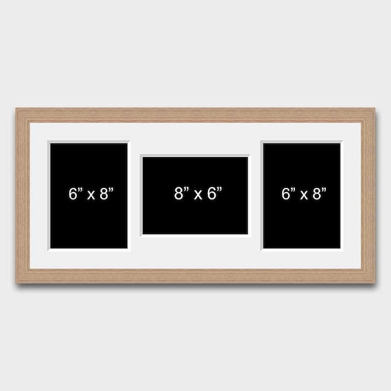 Multi Photo Picture Frame | Holds 3 6
