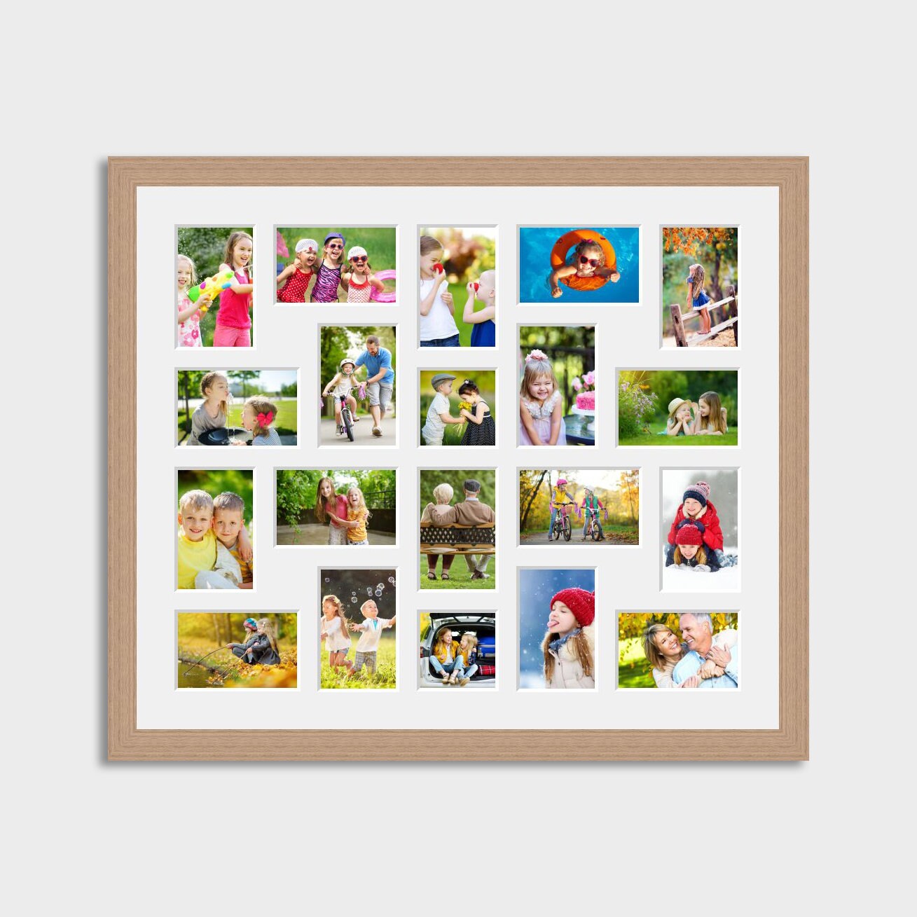 Large Multiphoto Picture Collage Frame Holds 20 Photos 6x4 Etsy UK