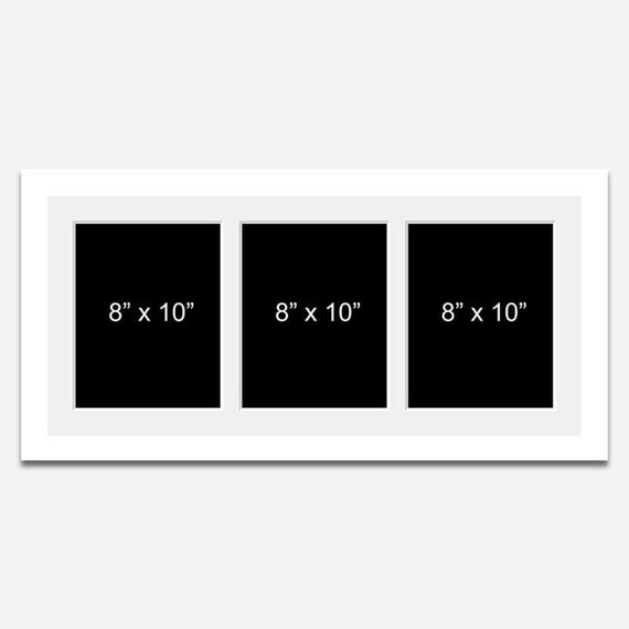 Picture frame that holds 3 8x10 photos deals