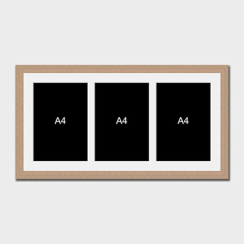 Multi Photo Frame Holds 3 A4 Certificates/photos in a 22mm Etsy UK
