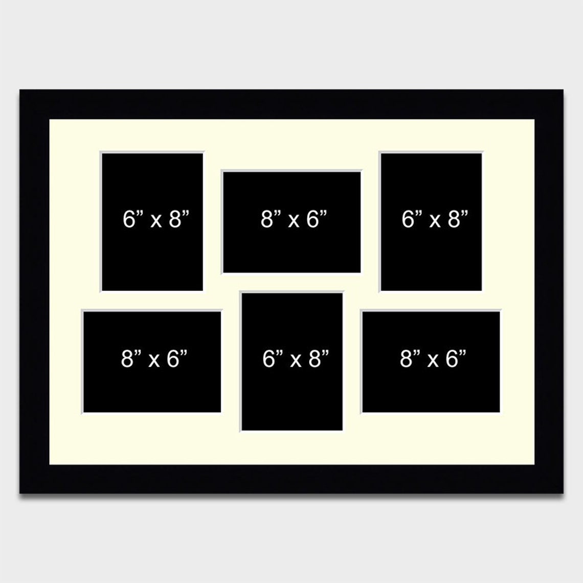 Large Multi Photo Picture Frame 6 Apertures 8x6 Photos In A Etsy large-multi-photo-picture-frame-6-apertures-8x6-photos-in-a-etsy