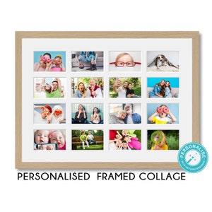 Custom Photo Collage Framed | Design Online