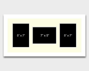 Multi Photo Picture Frame | Holds 3 5