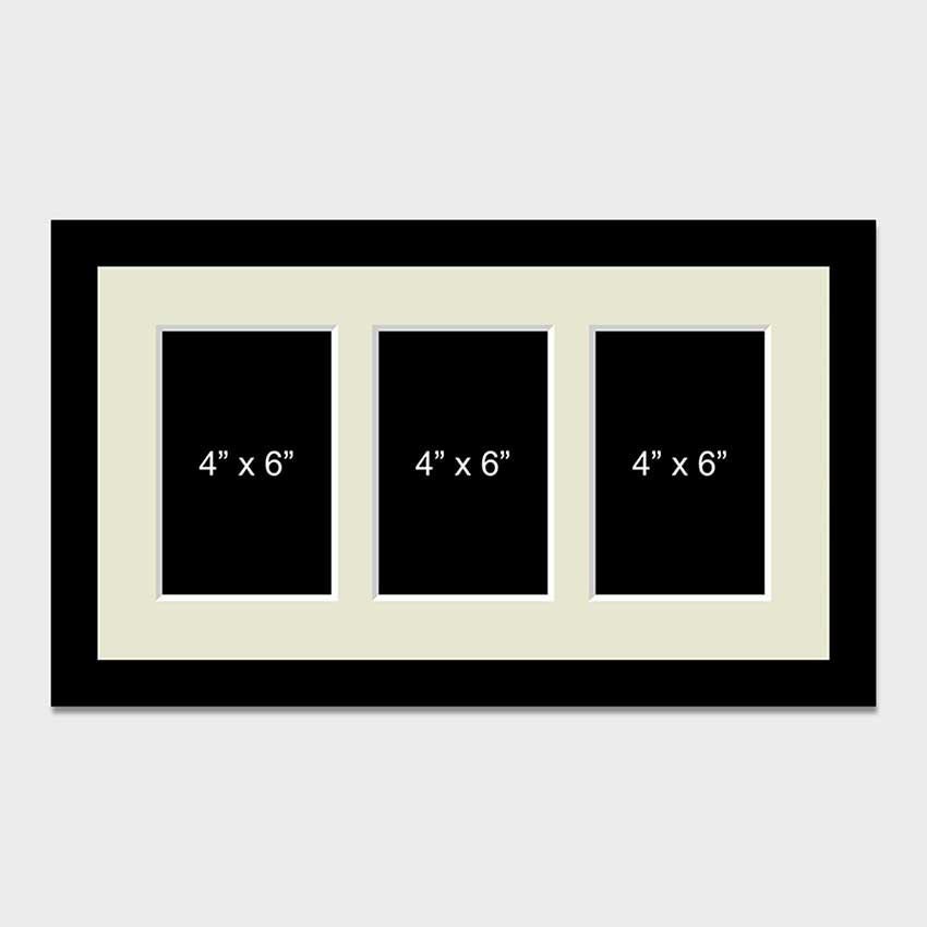 Multi Photo Picture Frame Holds 3 4 X 6 Photos Etsy UK