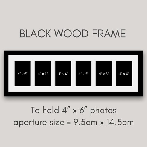 Large Multi Photo Picture Frame Holds 12 4x6 Photos in a Etsy UK
