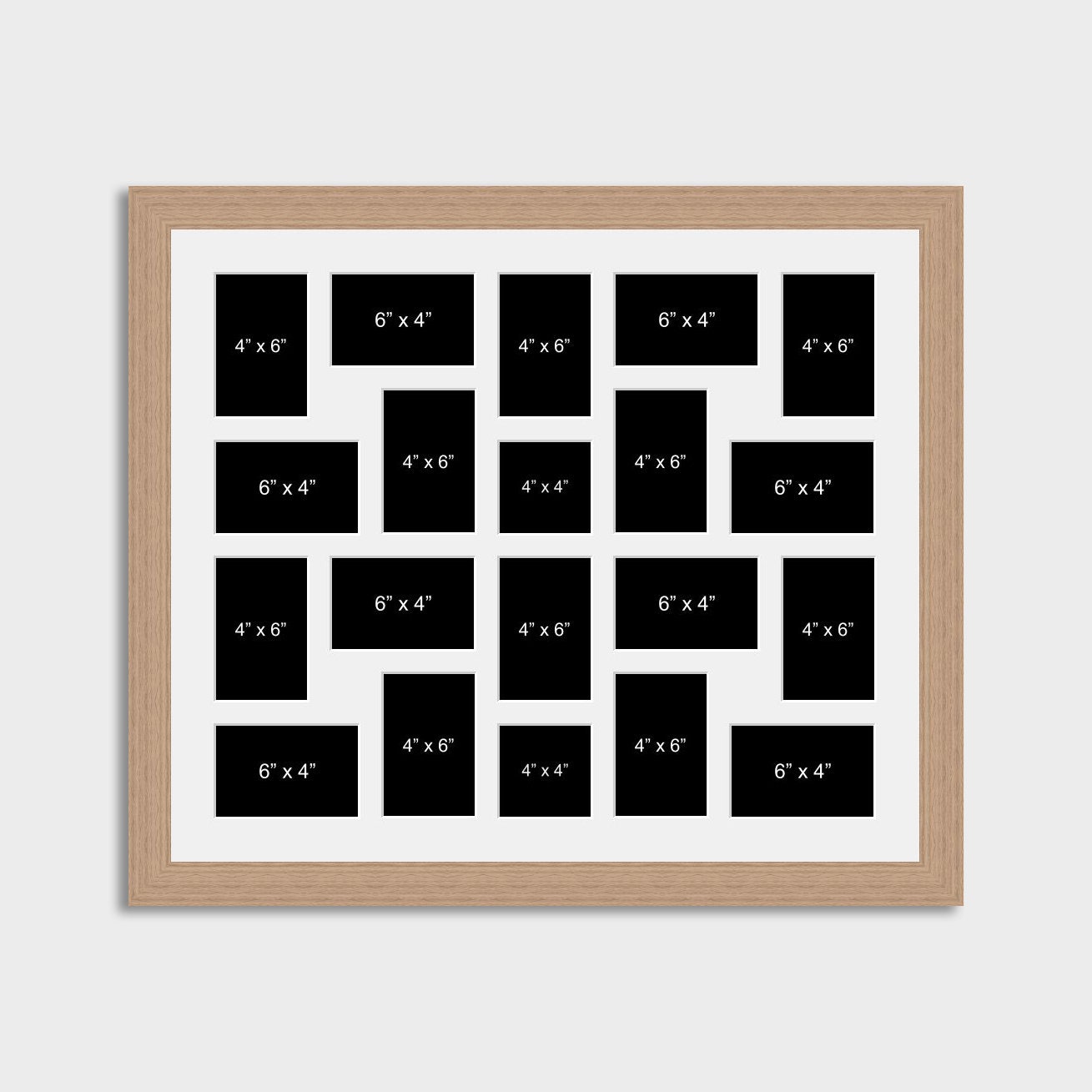 Large Multi Photo Picture Frame Holds 20 photos 6x4 photos Etsy