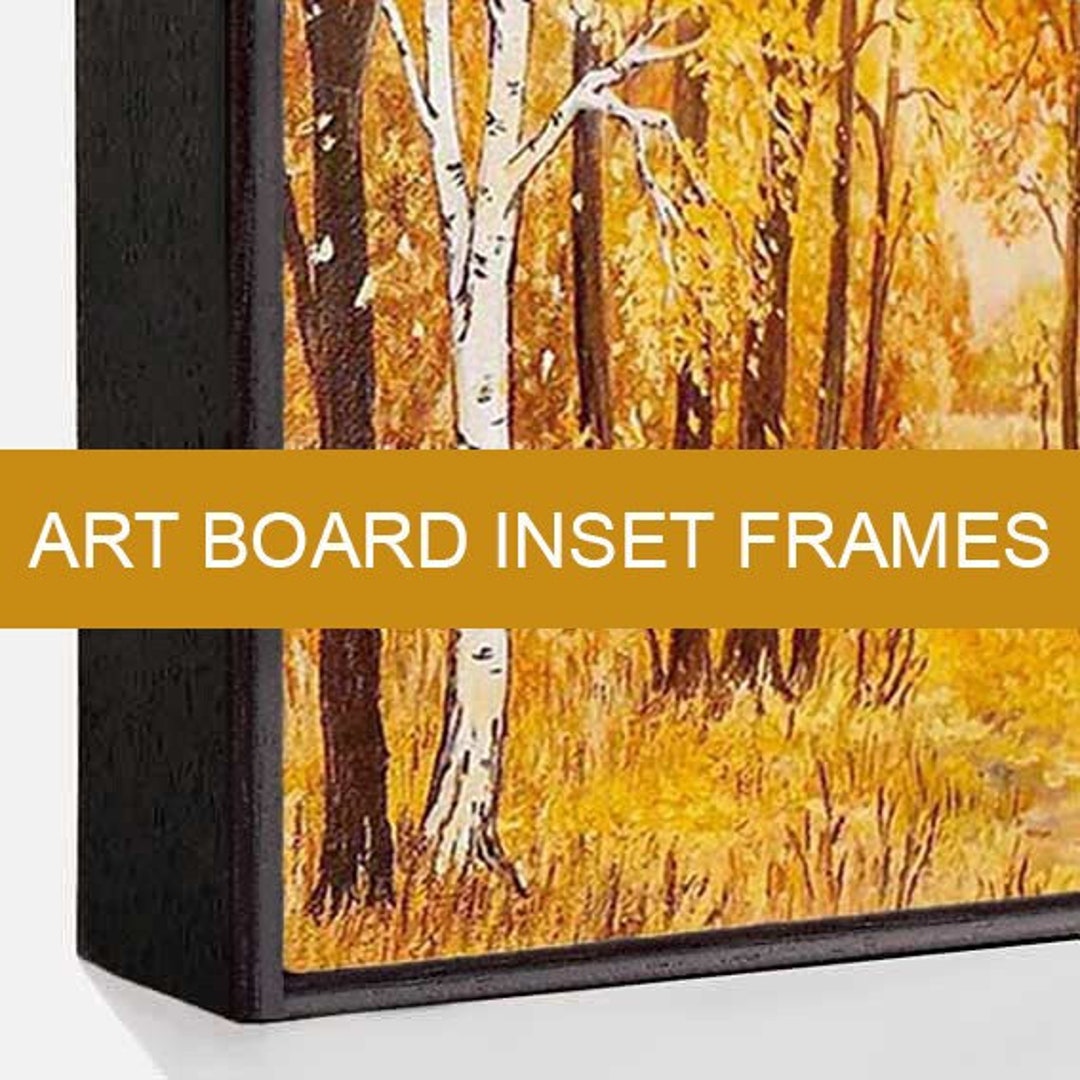 Canvas Art Board Frames Inset Frames for 35mm Thickness Artist Boards