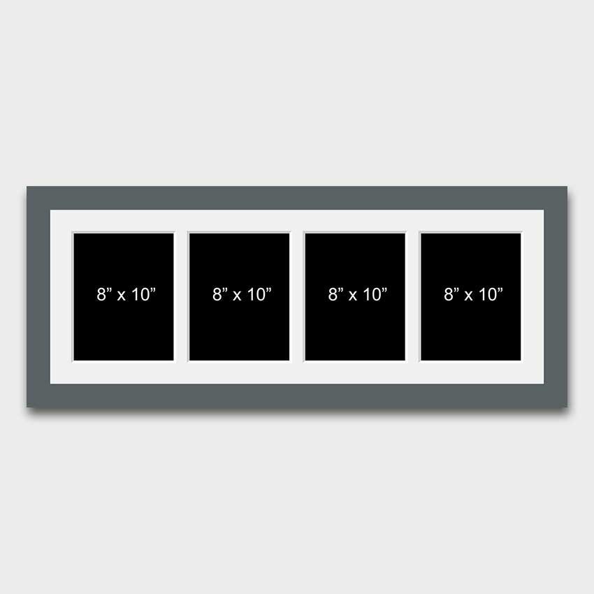 Multi Photo Picture Frame Holds 4 8x10 Photos in 