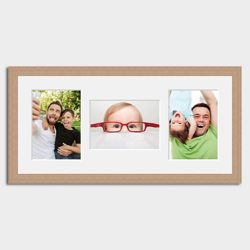 Multi Photo Picture Frame Holds 3 5x7 Mixed Etsy UK