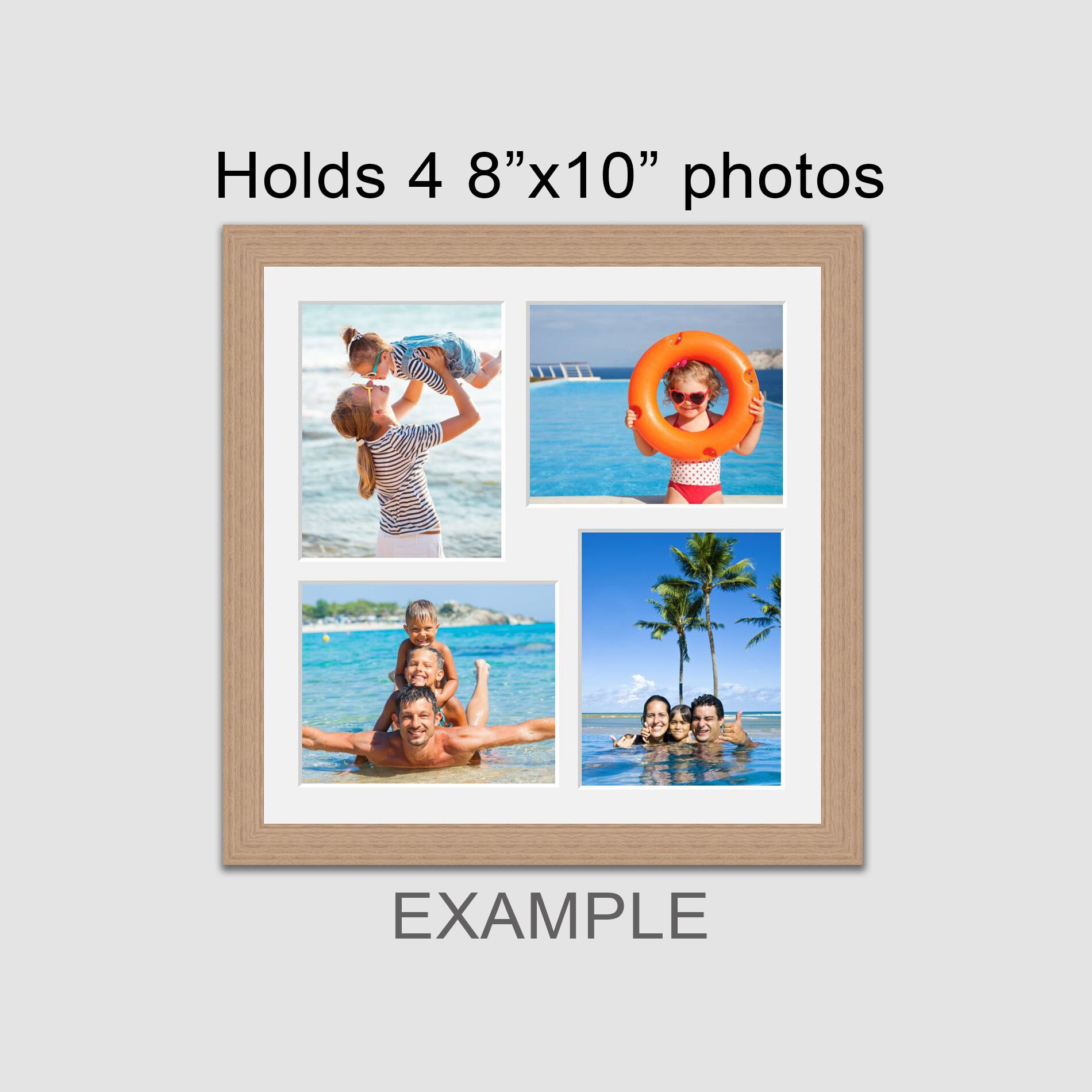 10 x 8 Multi Photo Frame Holds 4 8 x Etsy Nederland